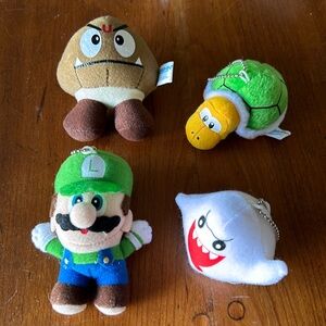 Nintendo Mario Party, set of 4, Luigi, Goomba, Koopa, Boo. Great condition 👻🍄